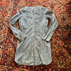 Red Fleece by Brooks Brothers denim dress new never worn